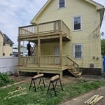 Two-tier deck