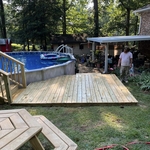pool deck