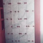 12 x 24 white Carrera tile