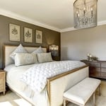 Bedroom with Accent Wall