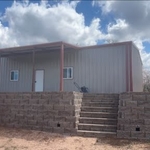 Block Wall and Stairs
