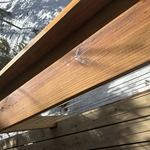 Conifer mountain deck