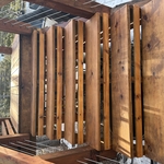 Conifer mountain deck