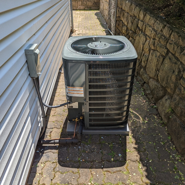 Condenser relocation