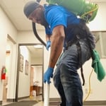 Vacuuming all surfaces