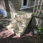 Deck stairs