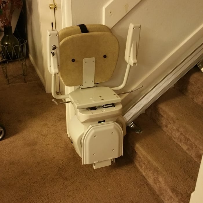 Bottom of stairs