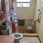 Existing Curbed shower
