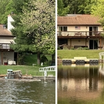Dock in villa cove