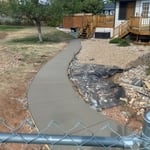 Curvy Sidewalk