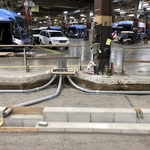 Underground conduit for bus lift