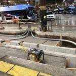 Underground Pipe Run