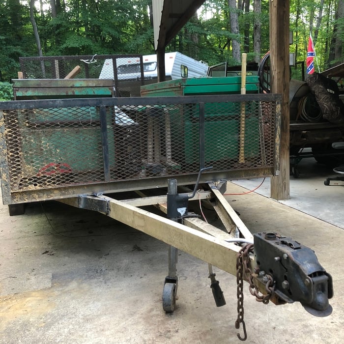 Custom trailer tongue
