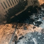 build up from the flue