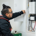 Inspecting inside panel