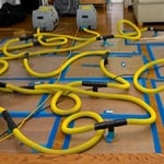 Water Extraction from flooring