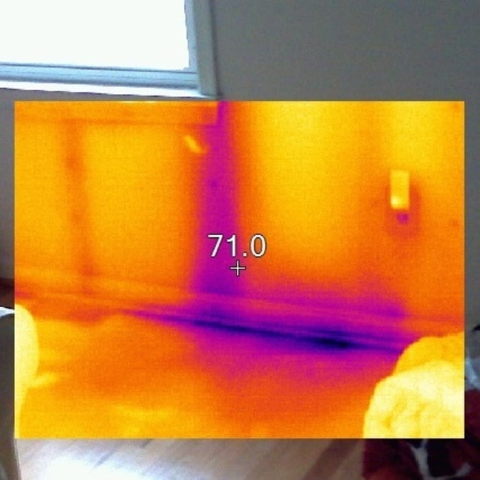 thermal infrared reading