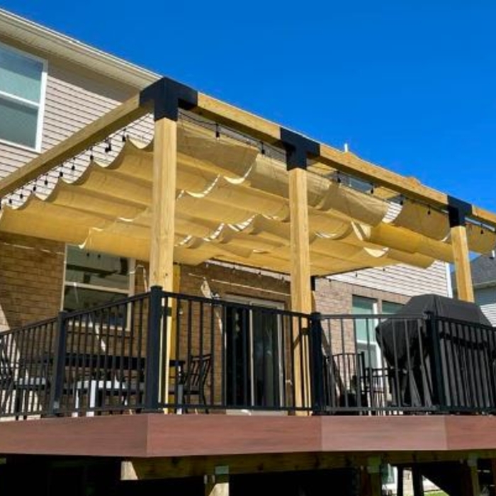 Pergola w/ Shaded Canopy
