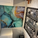 New kitchen backsplash