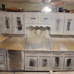 Melamine Cabinet Refinish