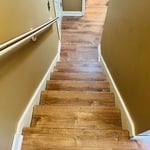 Laminated installation