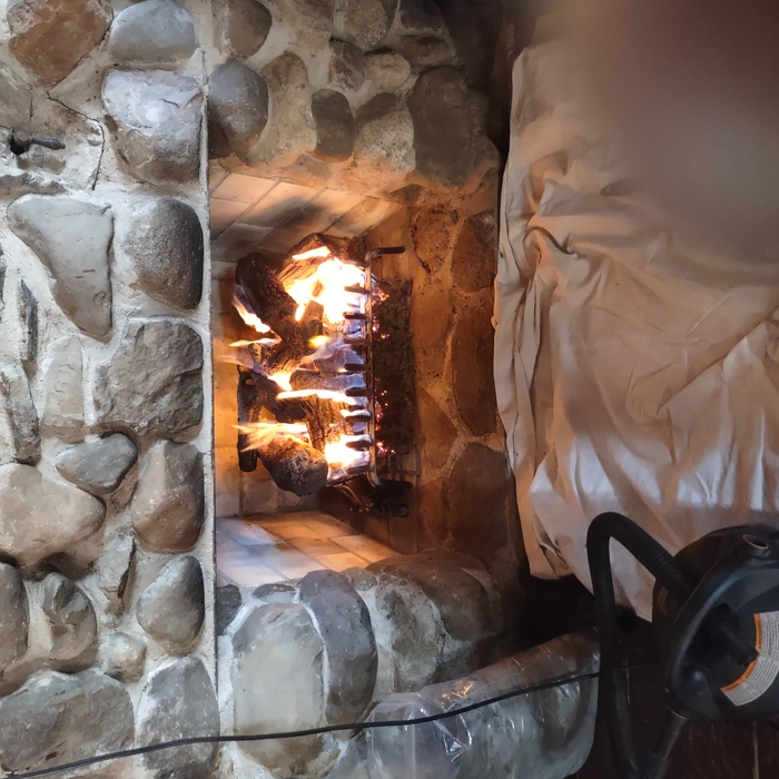 Install a Gas Log set