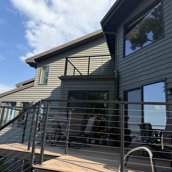 Condos Exterior Stain