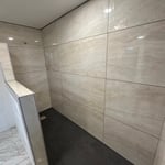 tile shower