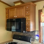Microwave install