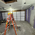 Garage finishing