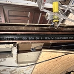 Relocate plumbing pipes
