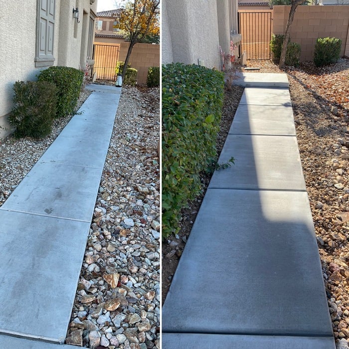 Sidewalk Pressure Wash