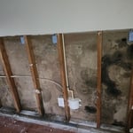 Kitchen water leak