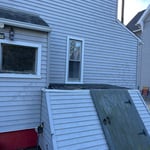 After pressure wash 1890 house