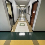 Vet clinic floor waxing