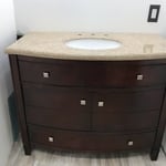 Bathroom Vanity installation