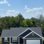 New shingle roof
