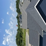 New shingle roof