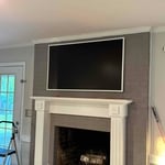 Framed TV Installation
