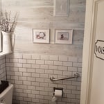Powder room remodel