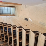 First floor hallway to garage.