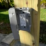 Outdoor Pergola Lighting and Power