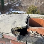 Chimney crown repair