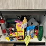 kitchen organizing project