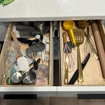 kitchen organizing project