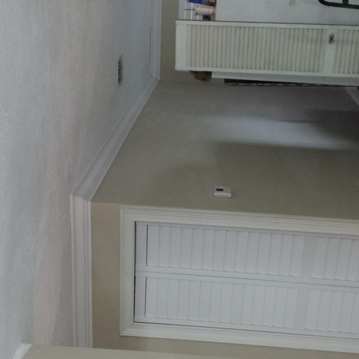 Crown and trim work