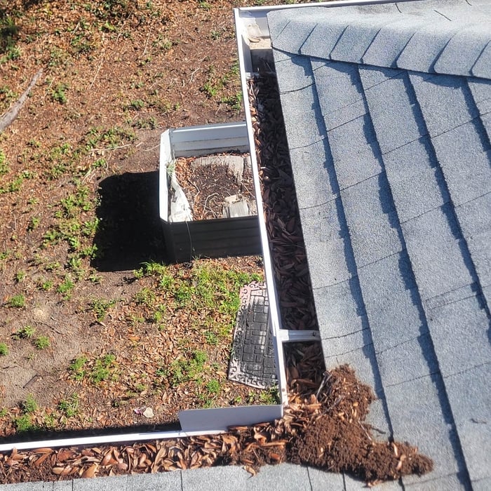 Another gutter cleaning