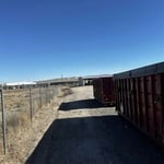 after fence line