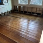 150 year old heart pine floors