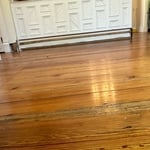 150 year old heart pine floors